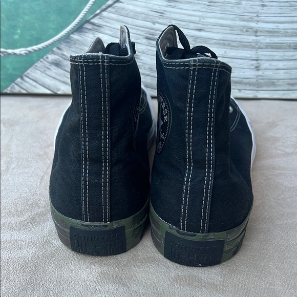 Converse Men's Black High-Top Sneakers - Picture 6 of 16